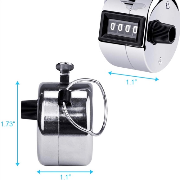 Set of 3 - Hand Tally Manual Counter - Picture 3 of 4